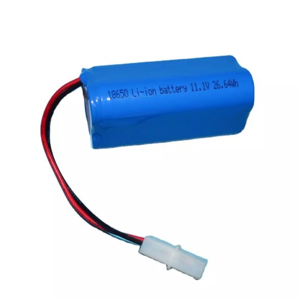 11.1V 18650 3S Triangle Battery Pack Lithium Ion 2600mAh 3000mAh 3500mAh with BMS - Image 2