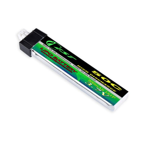 1S 3.7V 300mAh 50C LiPO Battery Pack