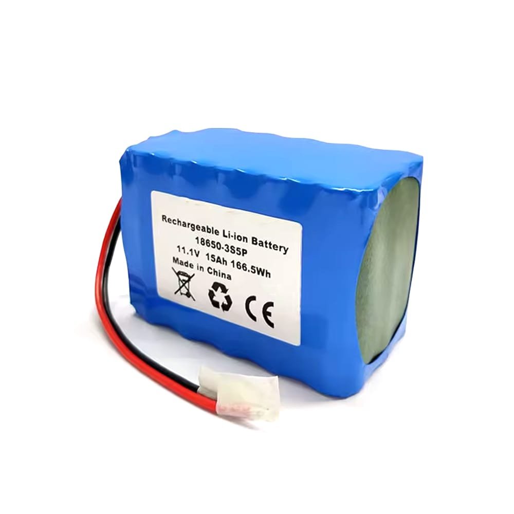12V 18650 3S5P 15Ah Li-Ion Battery Pack for Solar LED Light 2 12V 18650 3S5P 15Ah Li-Ion Battery Pack for Solar LED Light - Image 2