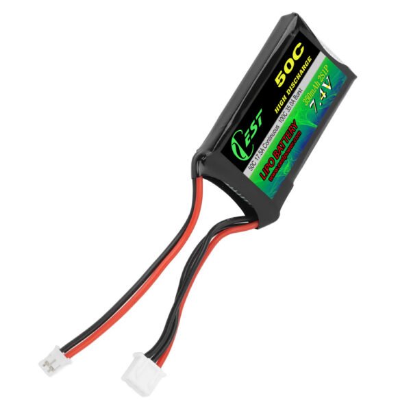 7.4V 2S 350mAh 50C RC LiPO Battery - Image 4