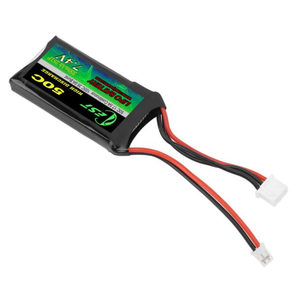 7.4V 2S 350mAh 50C RC LiPO Battery - Image 2