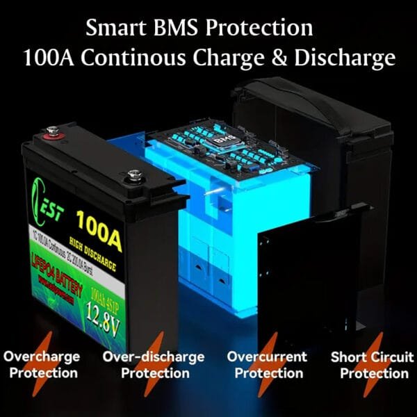 batterie lithium ion 12v 100ah
