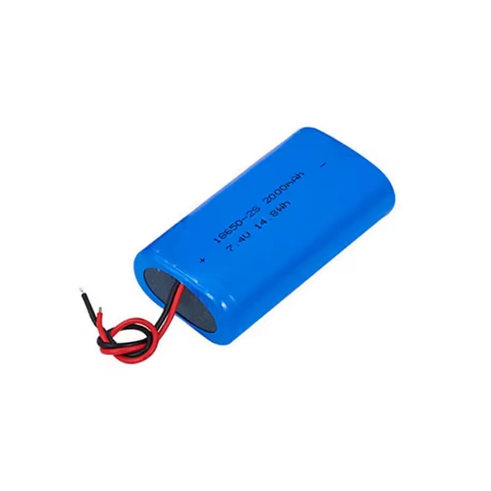 Li Ion 2S 7.4V 18650 2000mAh Battery for GPS Tracker Audio Speaker POS 2 icr 18650 battery 2000mah 7.4 v