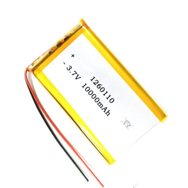 lipo battery 1260110 10000mah