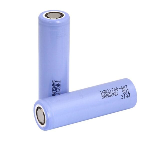 Samsung 40T 21700 Battery Cell 3.7V 4000mAh Lithium Ion for Flashlight E-bike