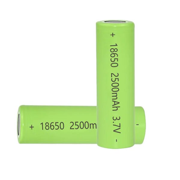 18650 Rechargeable Lithium Ion Battery Cell 3.7V 2500mAh 12C 30A