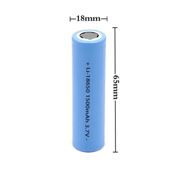 Li ion Cylindrical Rechargeable Battery Cell 18650 1500mAh 15C - Image 4
