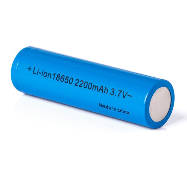 3.7V Lithium Ion Battery Cell 18650 2200mAh 8C - Image 2