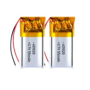 Lithium Polymer Battery 401020 55mAh 3.7V
